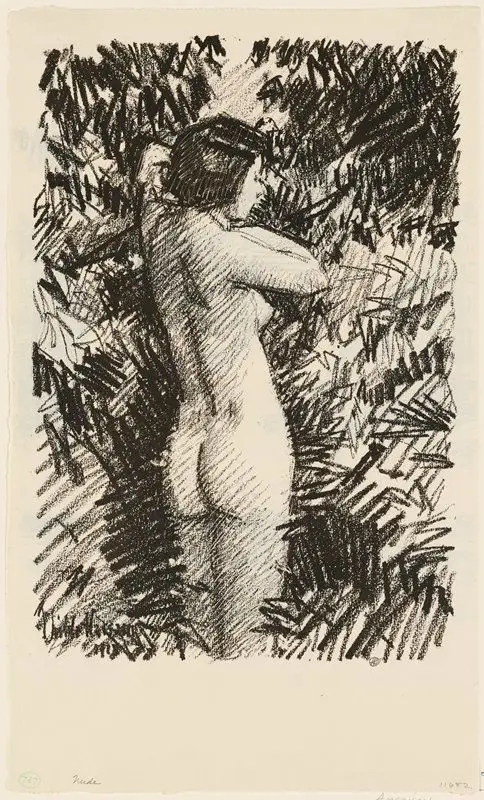 Nude by Childe Hassam