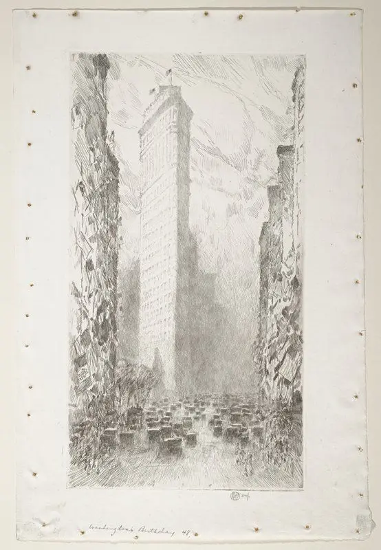 Washington’s Birthday by Childe Hassam