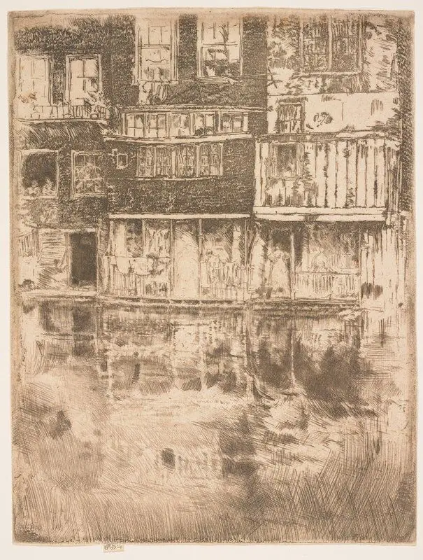 Square House, Amsterdam by James Abbott McNeill Whistler