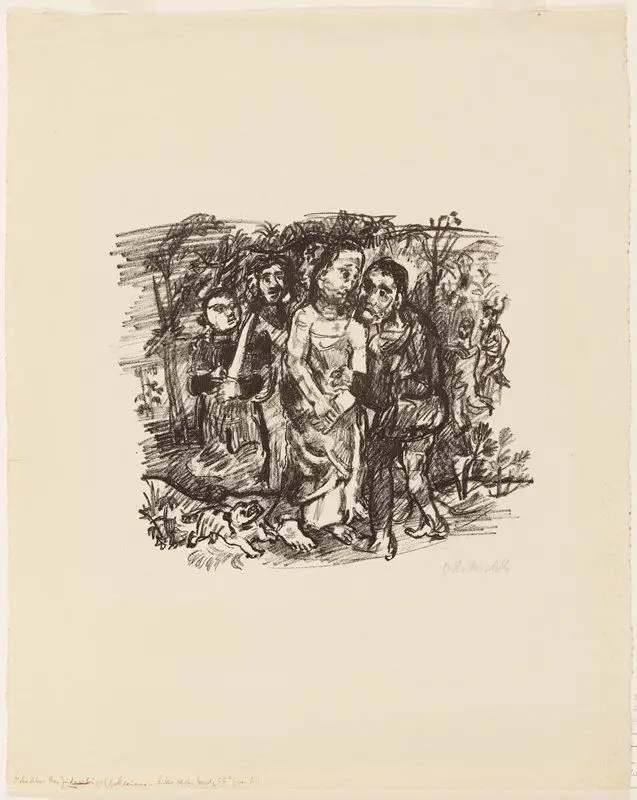 Gethsemane by Oskar Kokoschka