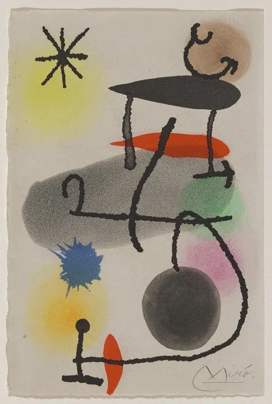 Le Dedans & Le Dehors by Joan Miró