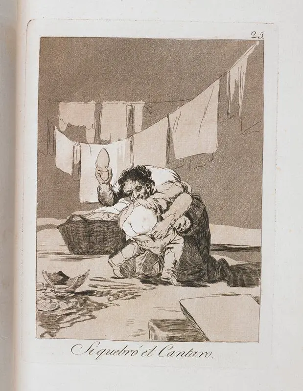 Si querbó el Cantaro by Francisco José de Goya y Lucientes