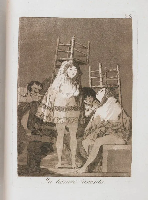 Ya tienen asiento by Francisco José de Goya y Lucientes