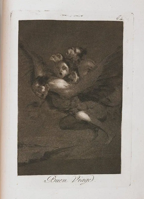 Buen viage by Francisco José de Goya y Lucientes