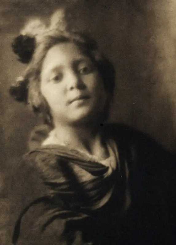 Study of a Gitana by Baron Adolf de Meyer