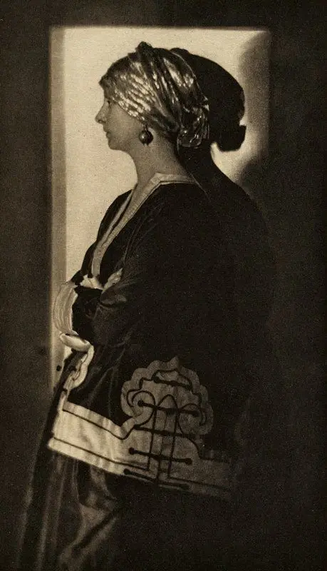 The Silver Cap by Baron Adolf de Meyer