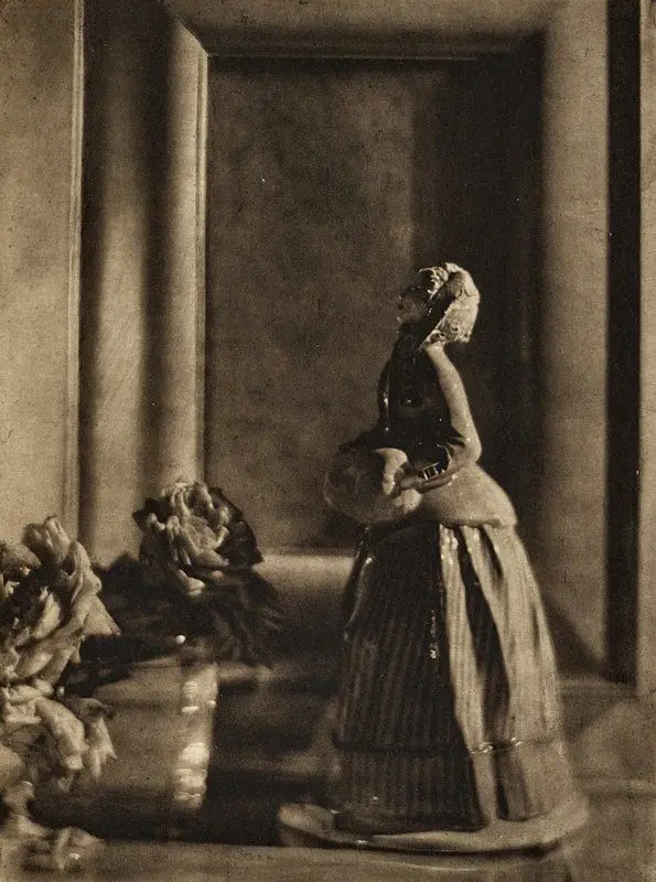 The Nymphenburg Figure by Baron Adolf de Meyer