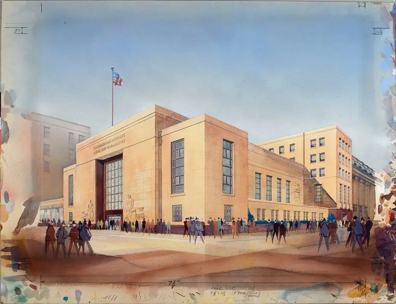 Farmers and Mechanics Savings Bank by Artist Unknown
