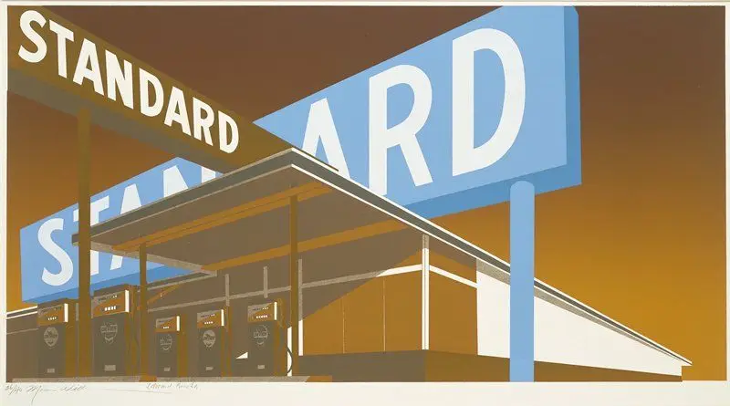 Double Standard by Edward Ruscha