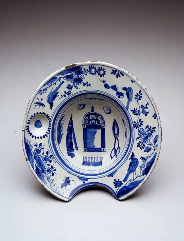 Barber's bowl by England (Bristol)