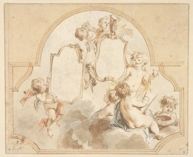 Allegory of Painting by Jacob De Wit