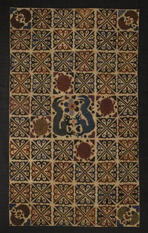 Quilt by Miao artist