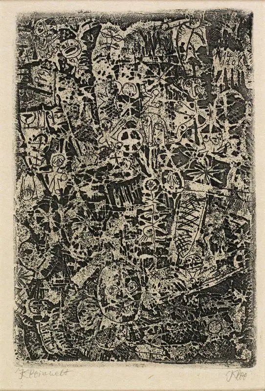 Kleinwelt by Paul Klee