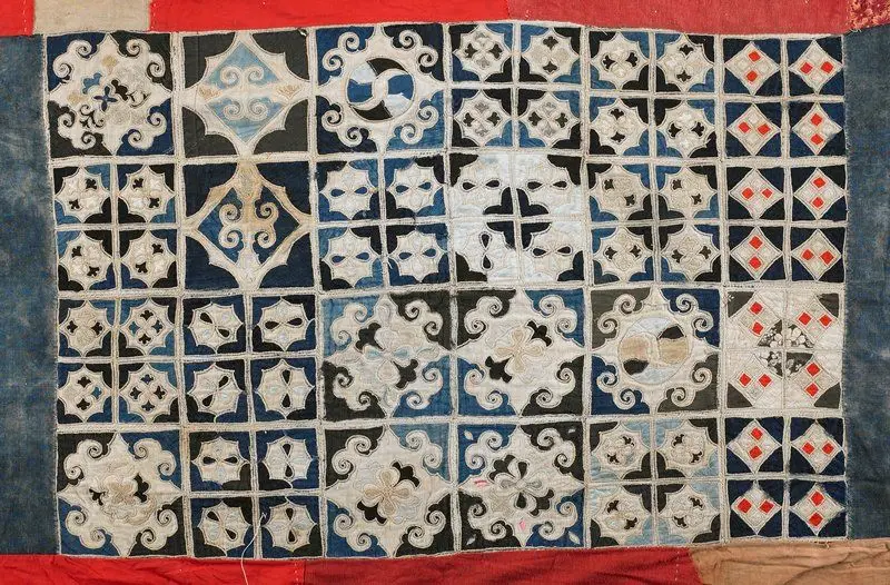 Quilt by Miao artist