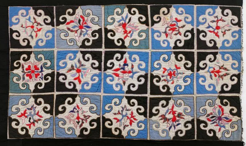 Quilt by Miao artist