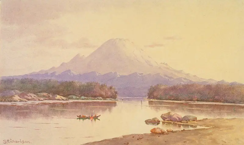Mount Rainier by Theodore J. Richardson