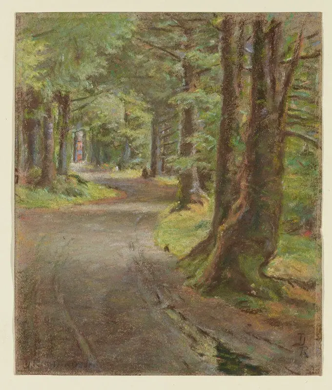 Indian River Walk, Lover's Lane by Theodore J. Richardson