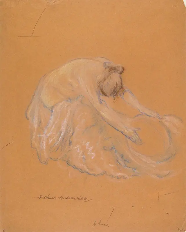 Female Dancer by Arthur B. Davies