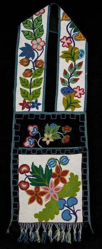 Bandolier Bag by Anishinaabe (Ojibwe) artist