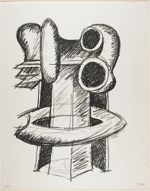 Study for Clairvoyant by Seymour Lipton