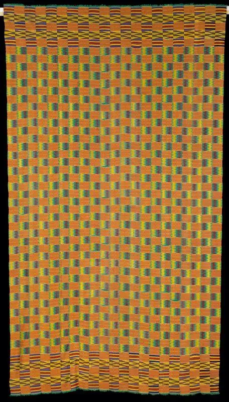 Man's cloth by Asante artist