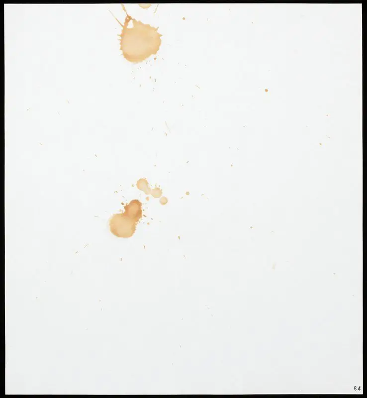 Apple Juice (Tree Top Pure), from Stains by Edward Ruscha
