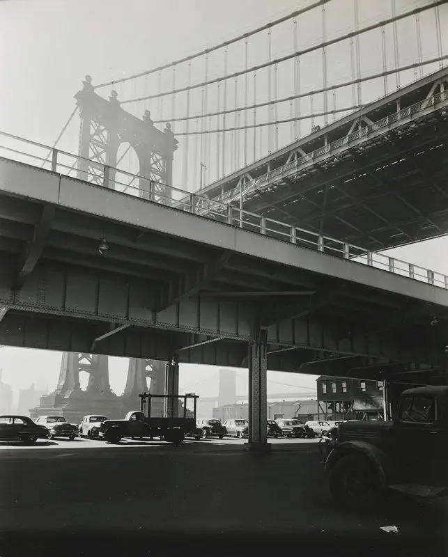 The Oyster Houses Are Gone, New York by Berenice Abbott