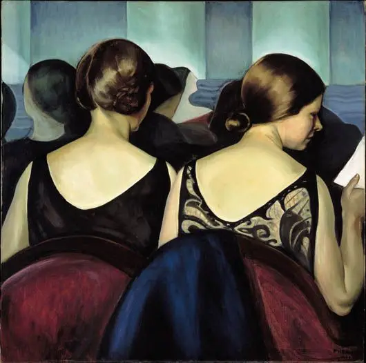 At the Theatre by Prudence Heward