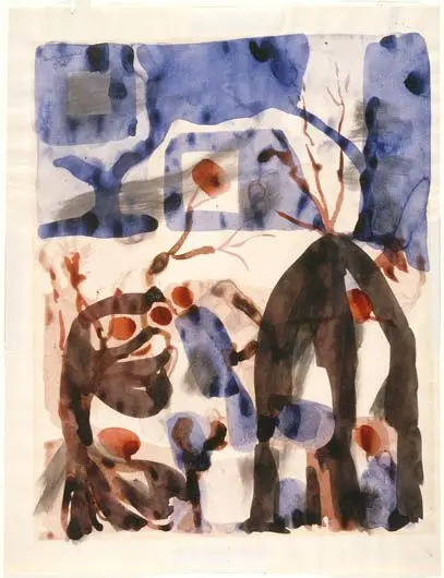 Cherry Eyes on a Winter’s Night by Paul-Émile Borduas