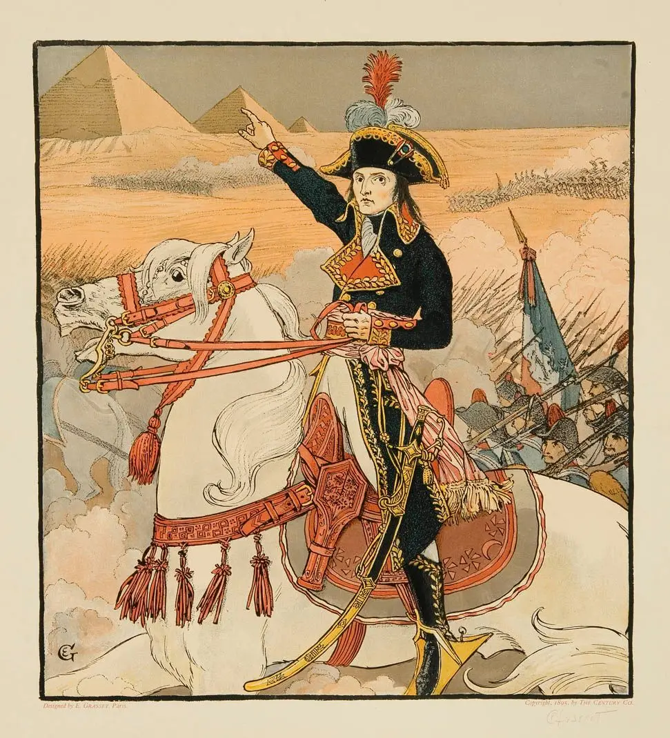 Napoleon in Egypt by Eugène Samuel Grasset