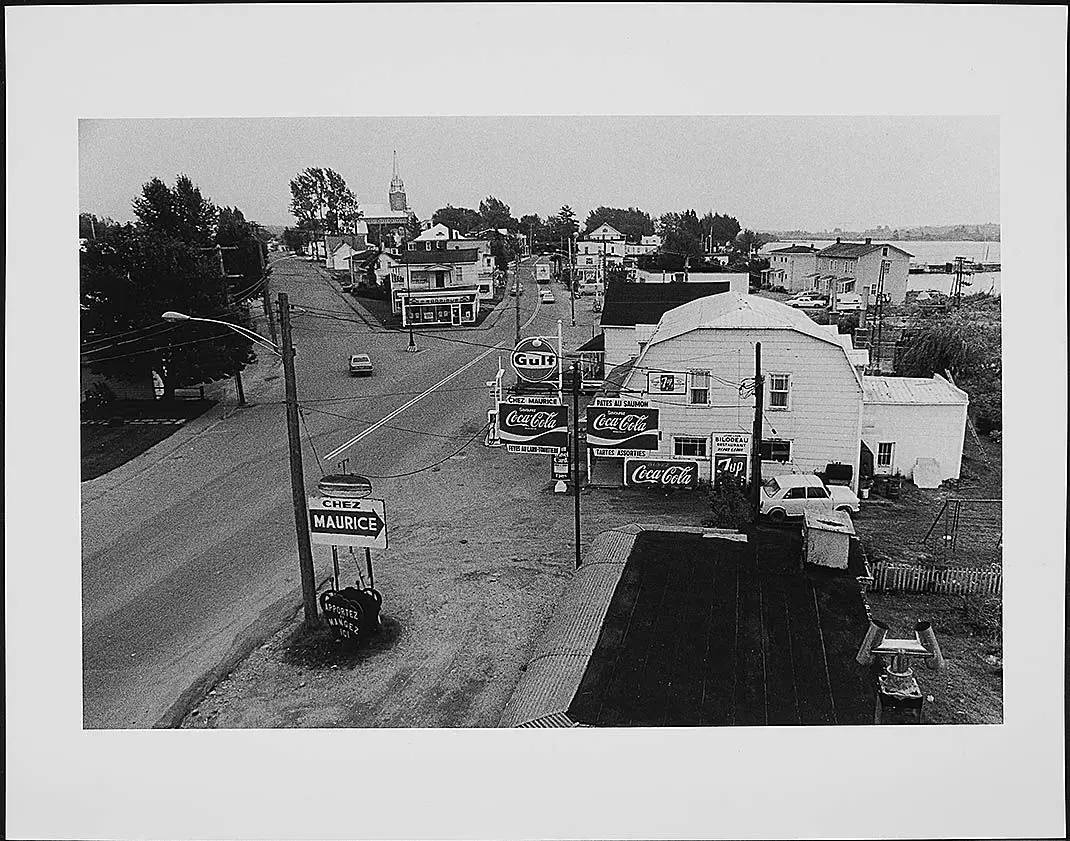 Intersection, Montcalm Street and Champlain Street From the series "Disraeli: A Human Experience in Photography" by Roger Charbonneau