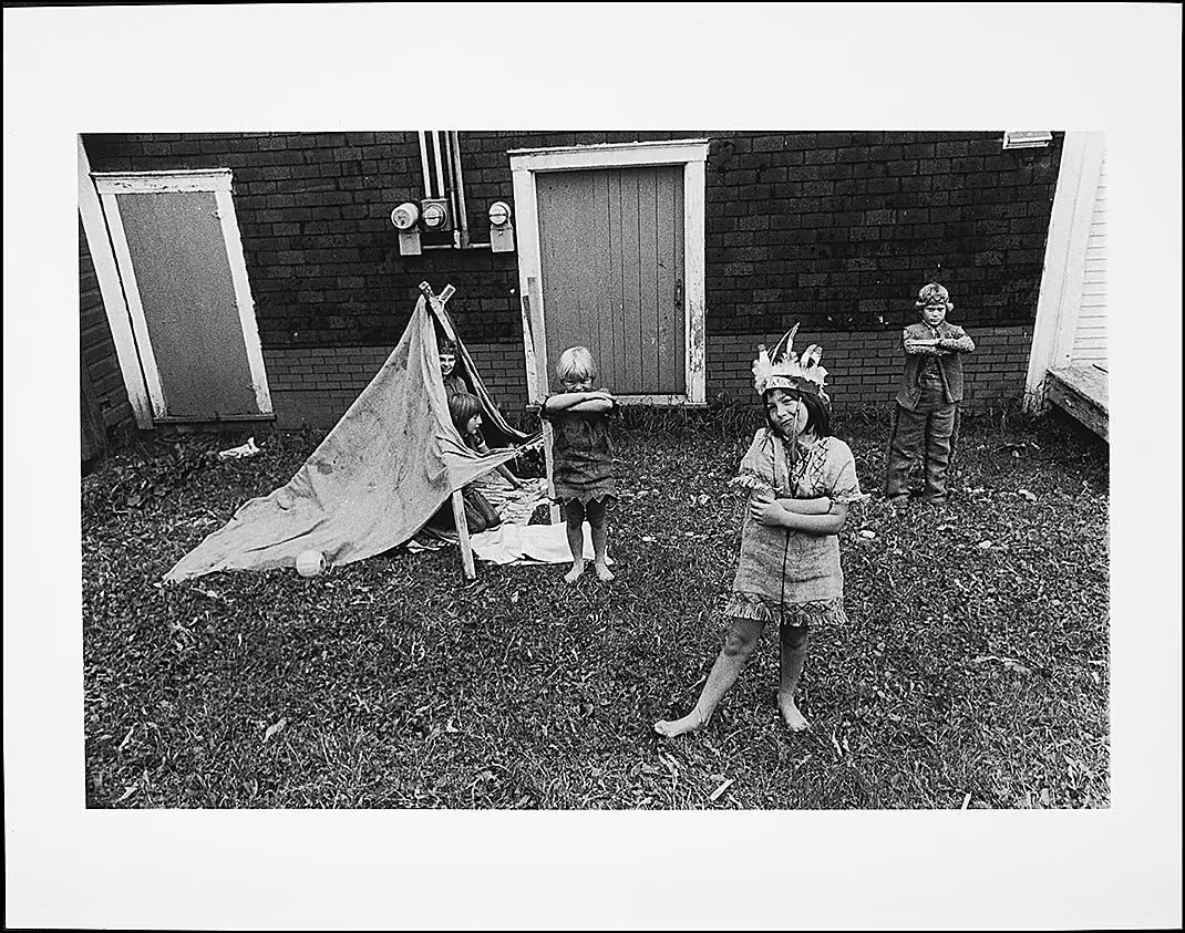 Children, Montcalm Street From the series "Disraeli: A Human Experience in Photography" by Roger Charbonneau