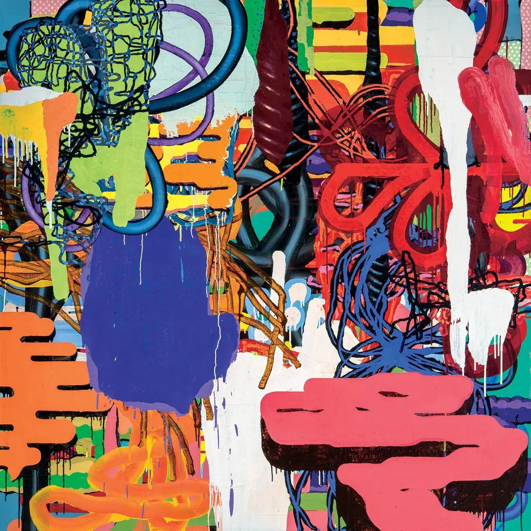 Three Paintings on a Pop Song No. 3 by John Kissick