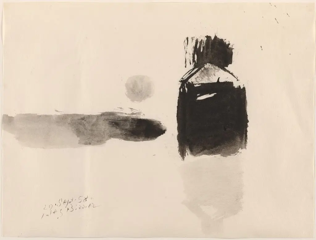 29-Sept-58 by Julius Bissier