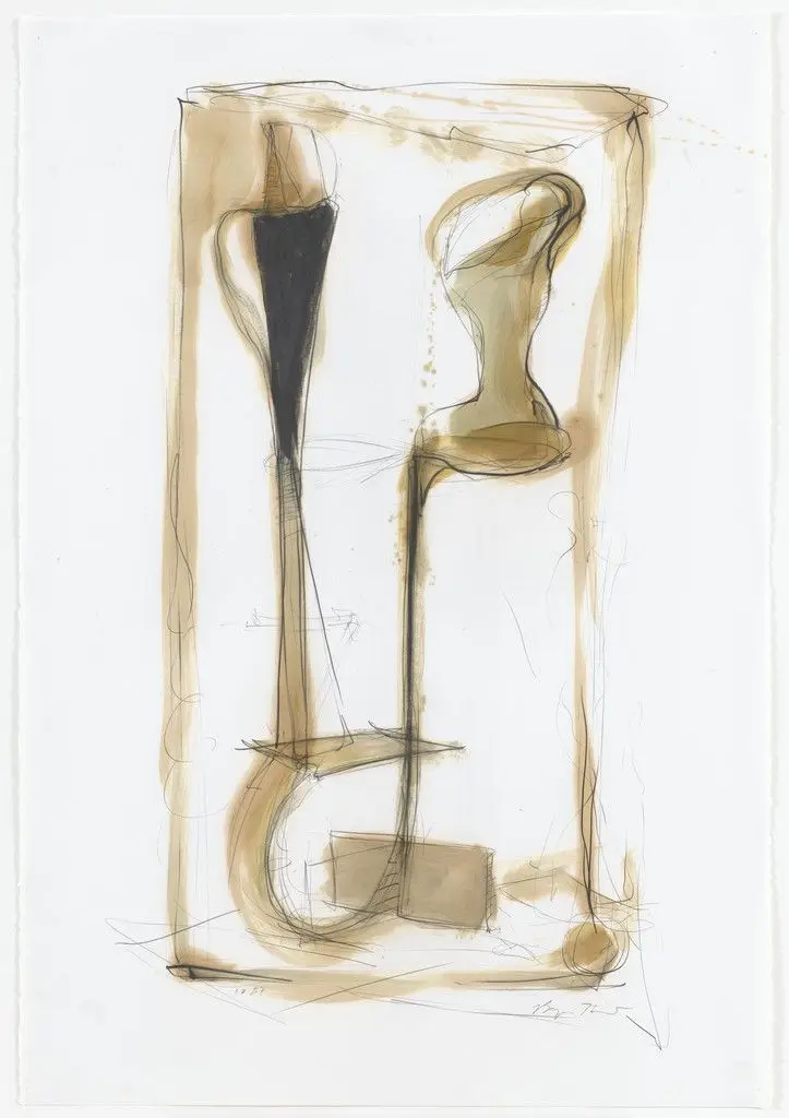 Study for Columbus and Isabella I by Bryan Hunt