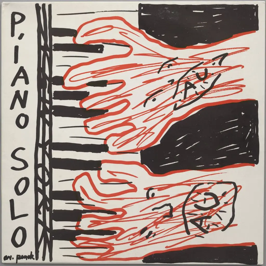 Piano Solo by A.R. Penck (Ralf Winkler)