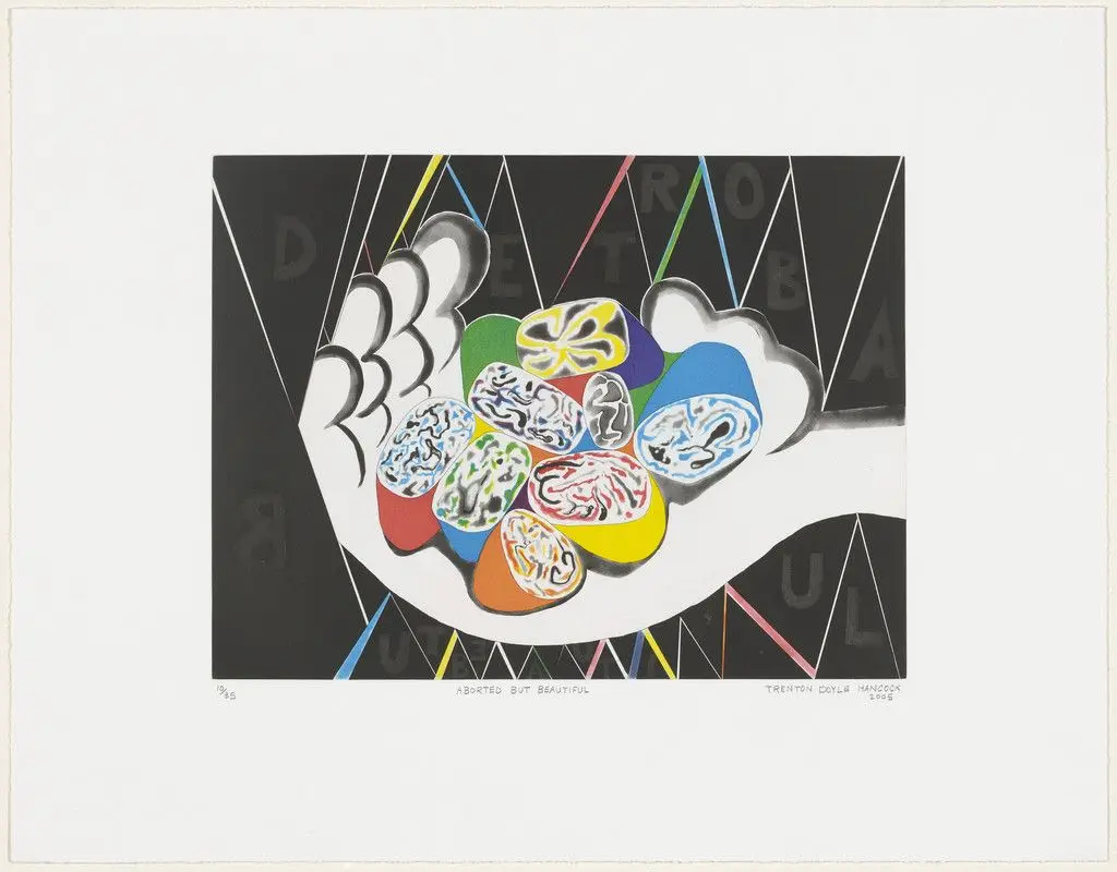 Aborted but Beautiful from The Ossified Theosophied by Trenton Doyle Hancock