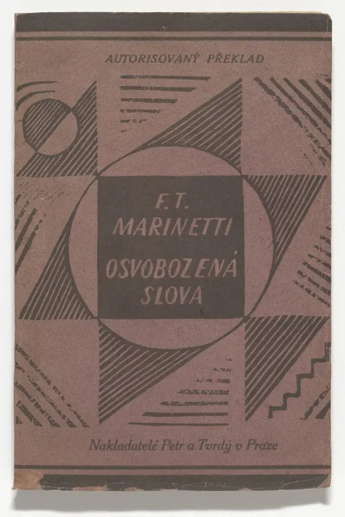 Osvobozená slova by Filippo Tommaso Marinetti