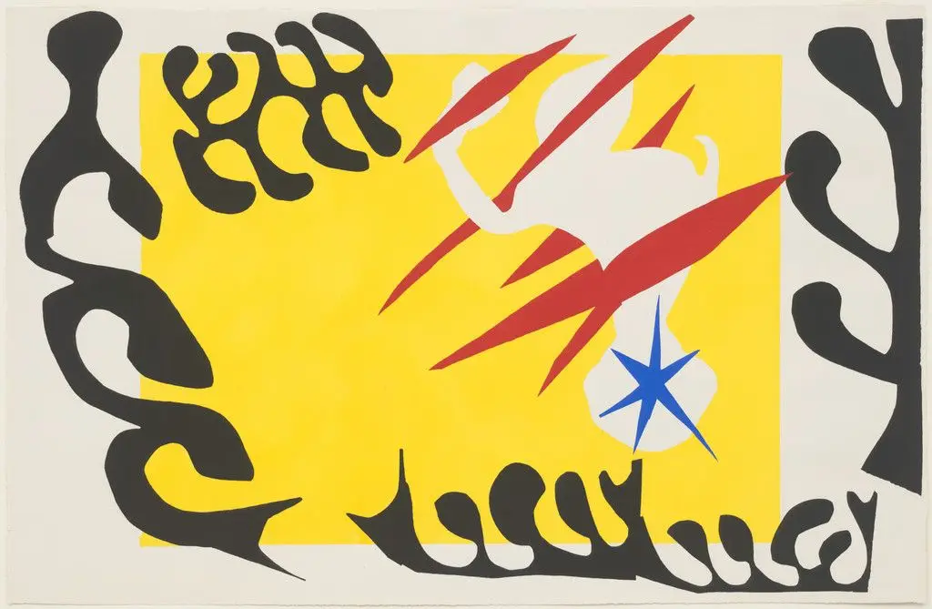 The Nightmare of the White Elephant (Le Cauchemar d l'éléphant blanc) from Jazz by Henri Matisse