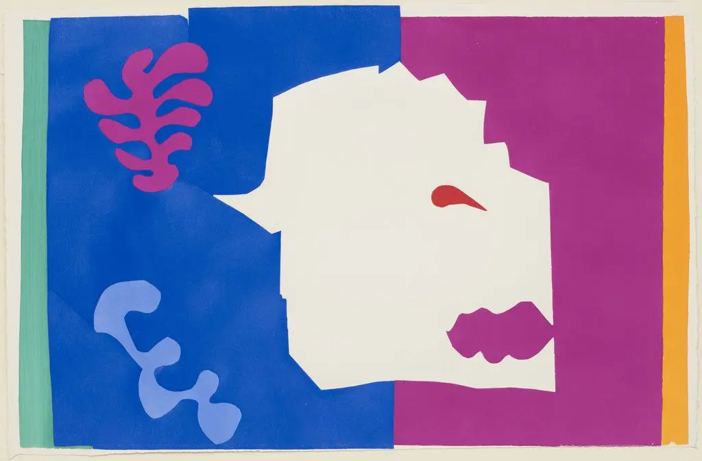 The Wolf (Le Loup) from Jazz by Henri Matisse