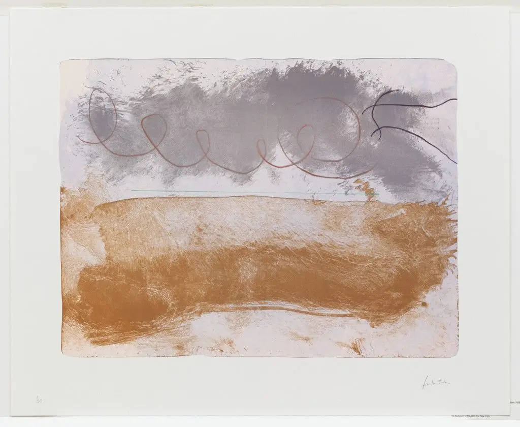 Vuillard's Chariot by Helen Frankenthaler