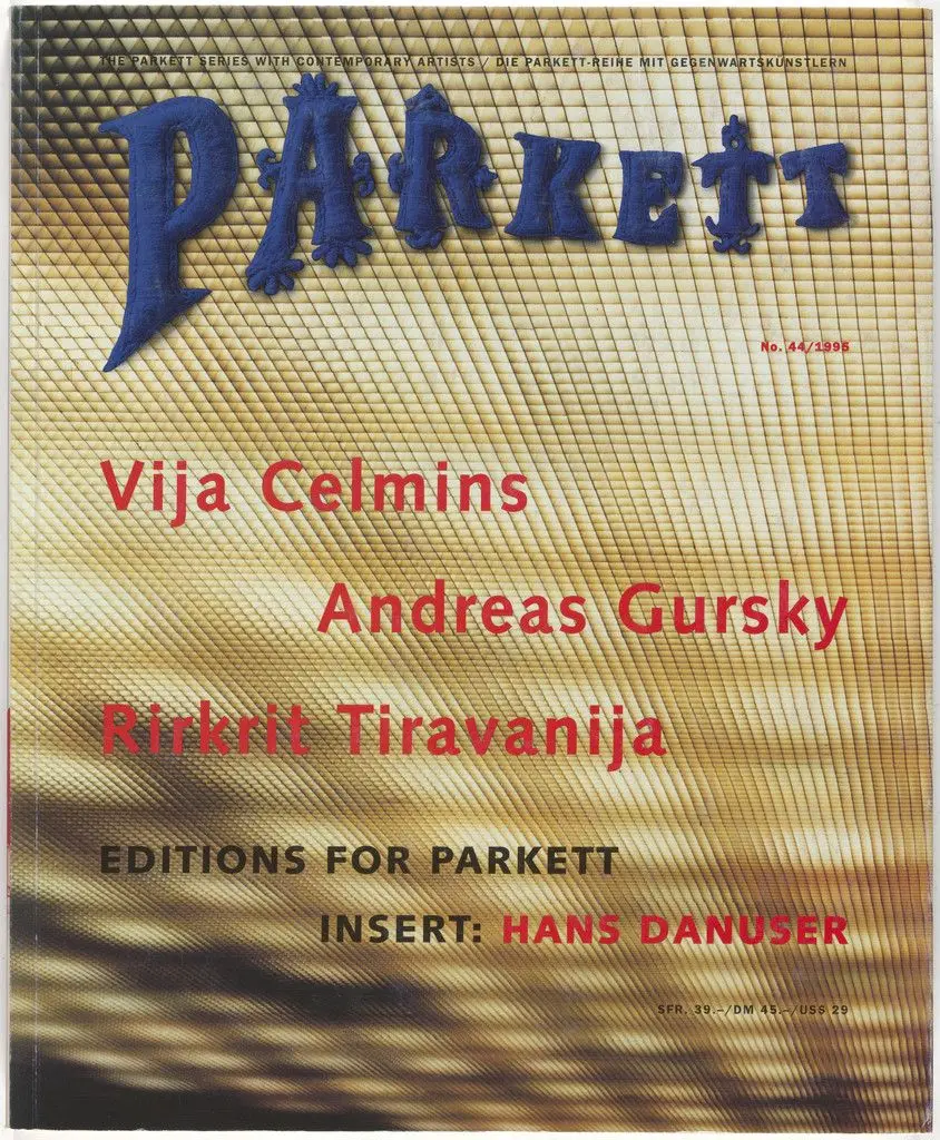 Parkett no. 44 by Vija Celmins, Andreas Gursky, Rirkrit Tiravanija, Hans Danuser, Various Artists