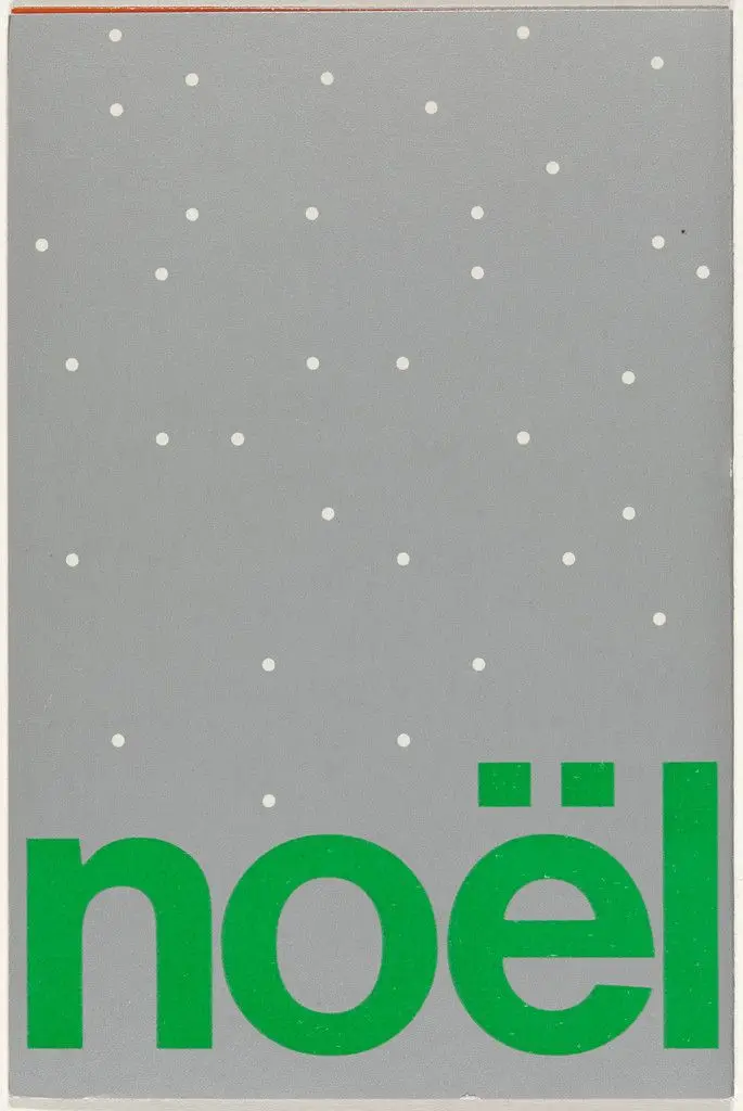noël by Rolf Harder, Design Collaborative Montreal Ltd., Ernst Roch