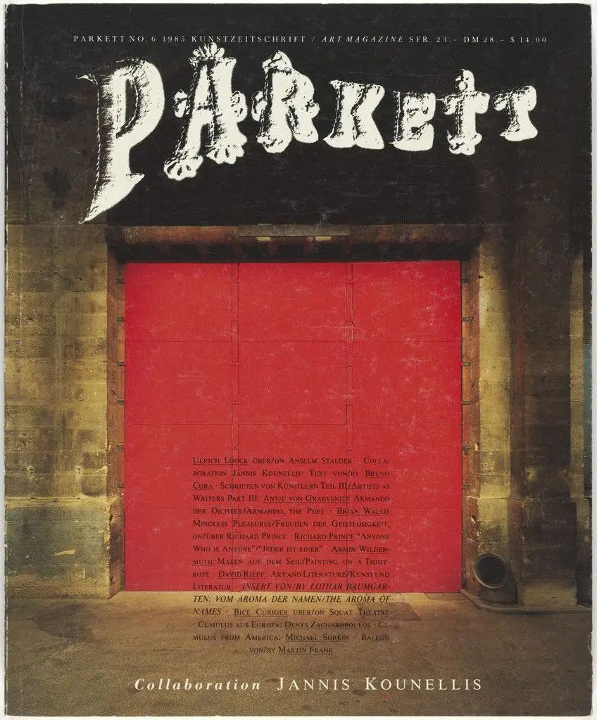 Parkett no. 6 by Jannis Kounellis, Lothar Baumgarten, Various Artists