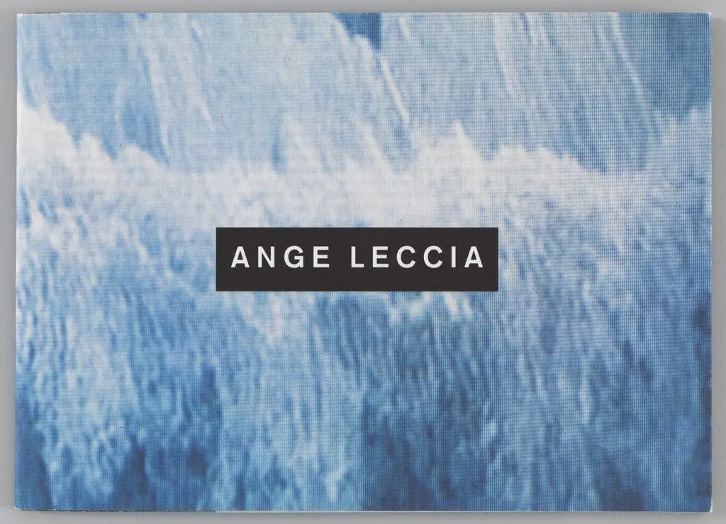Ange Leccia by Irma Boom