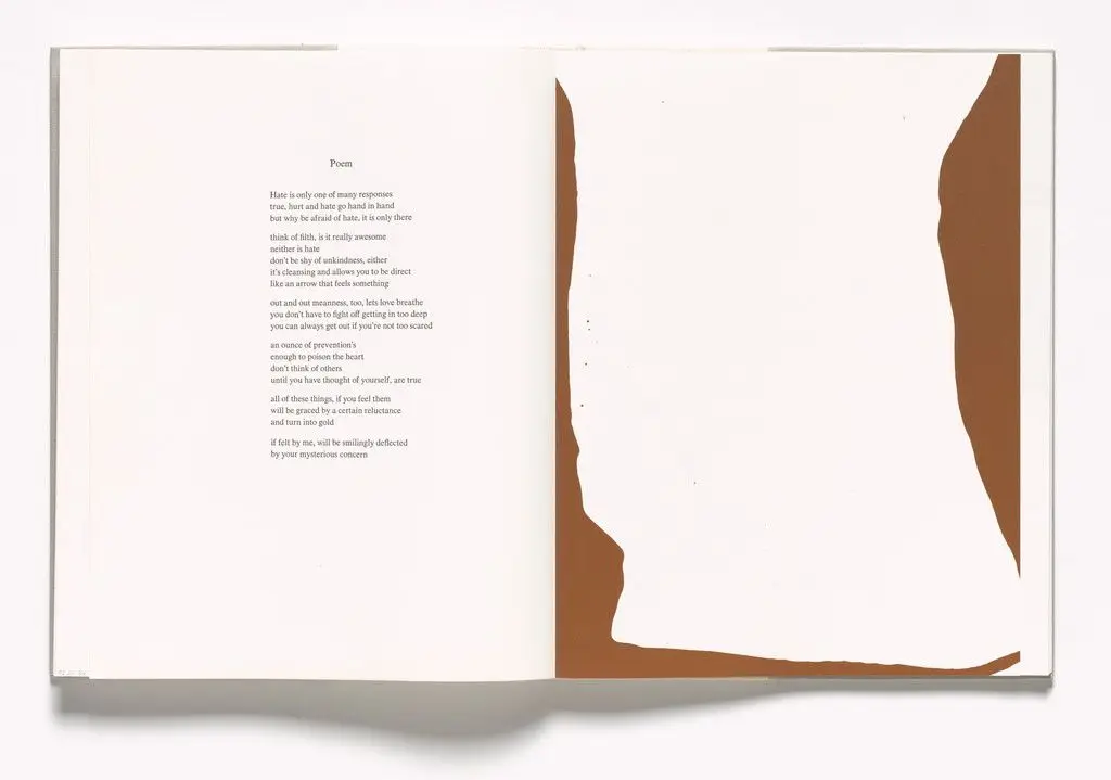 In-text plate (folio 88 recto) from In Memory of My Feelings by Helen Frankenthaler