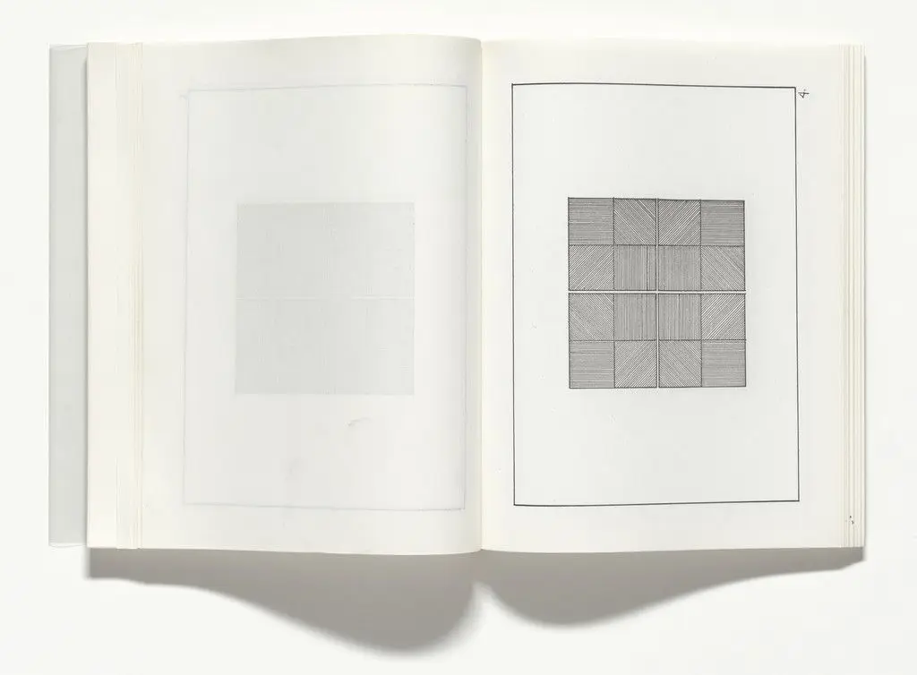 25 plates from Untitled (Xerox Book) by Sol LeWitt
