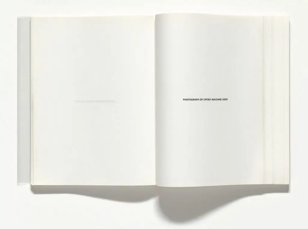 25 plates from Untitled (Xerox Book) by Joseph Kosuth