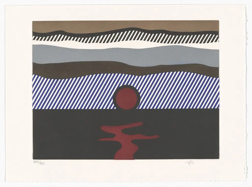 Plate (page 53) from La Nouvelle chute d'Amérique by Roy Lichtenstein