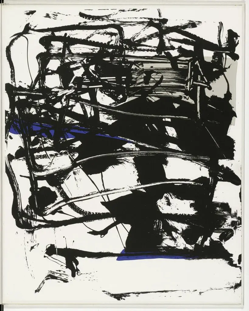 Plate (folio 16) from The Poems by Joan Mitchell